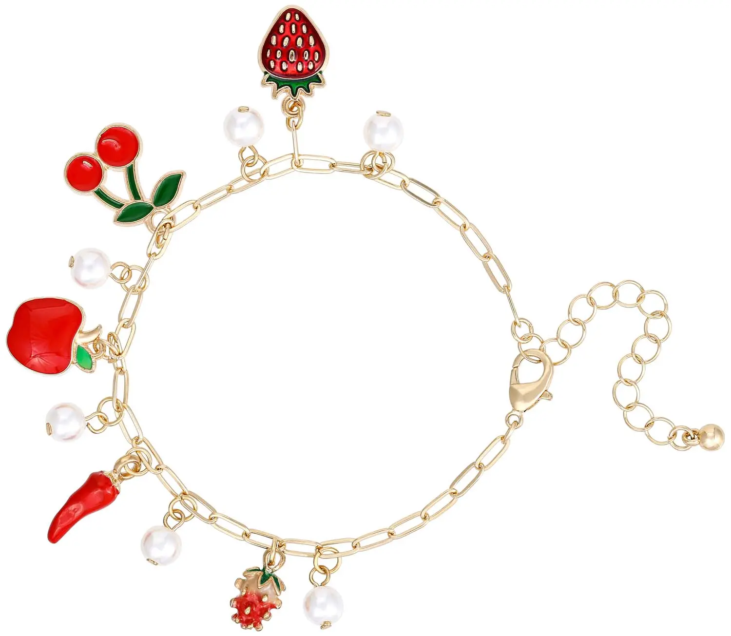 Bracelet - Red Fruits