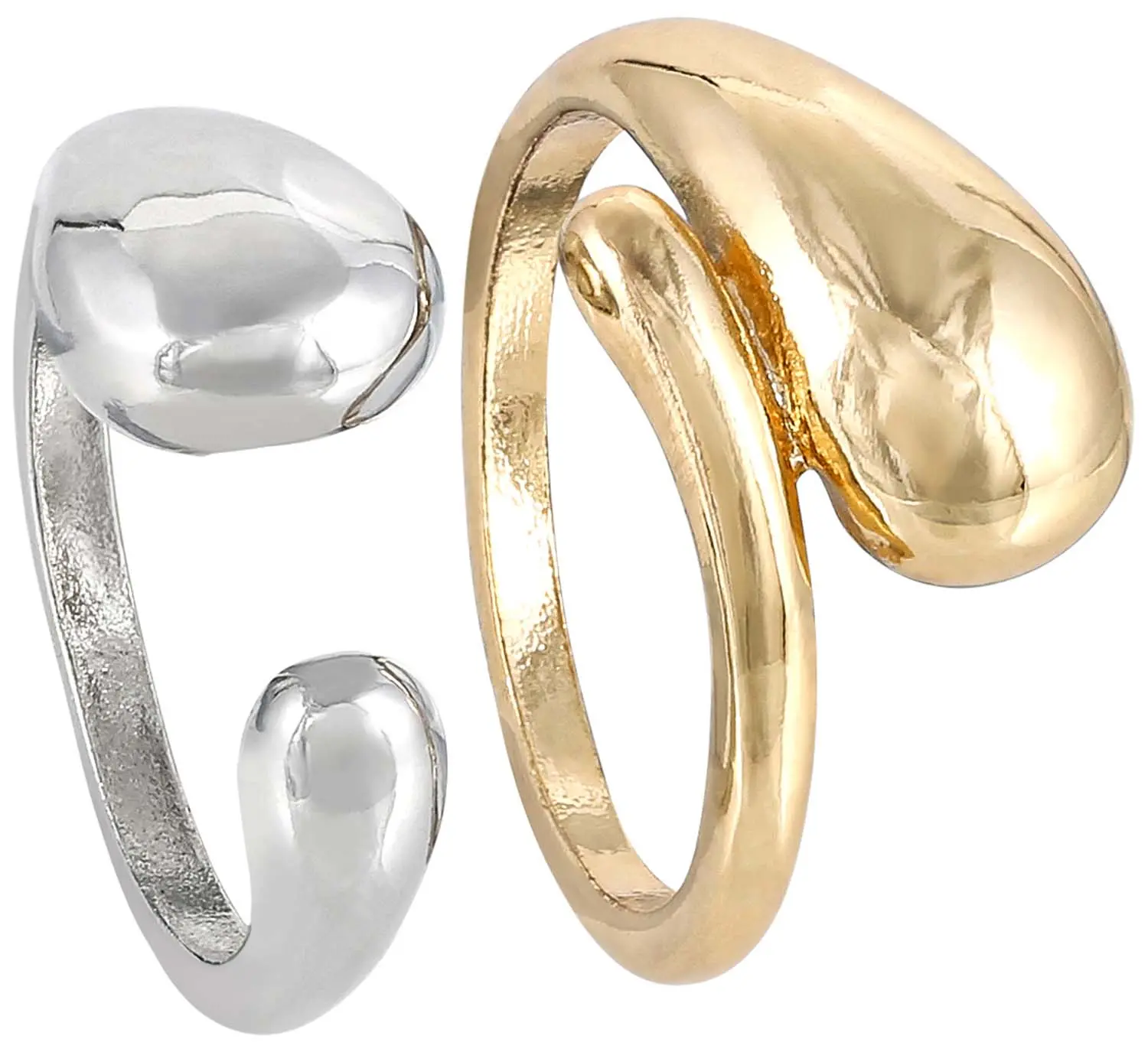 Set de anillos - Duo Drip