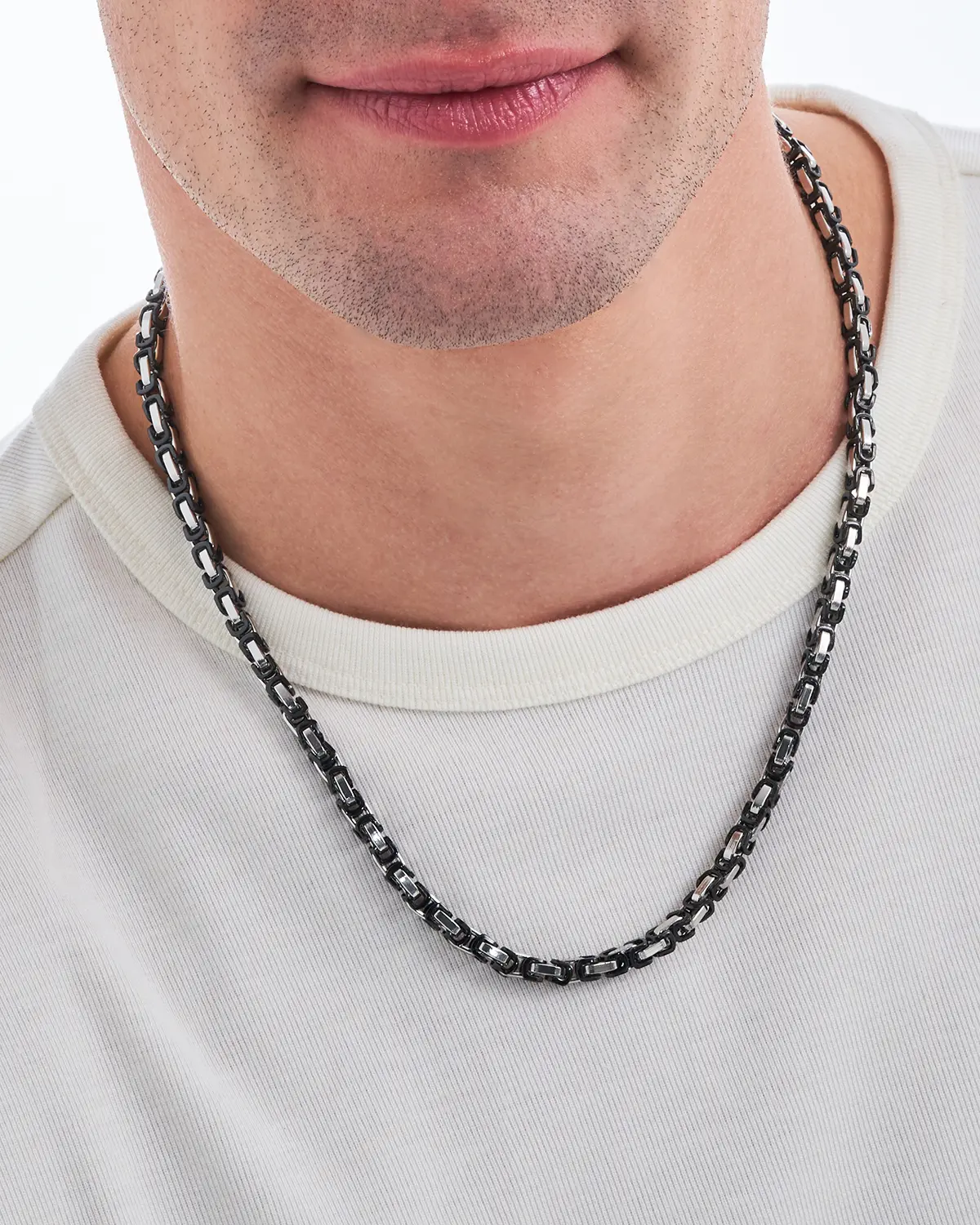 Herren Kette - Dark Steel