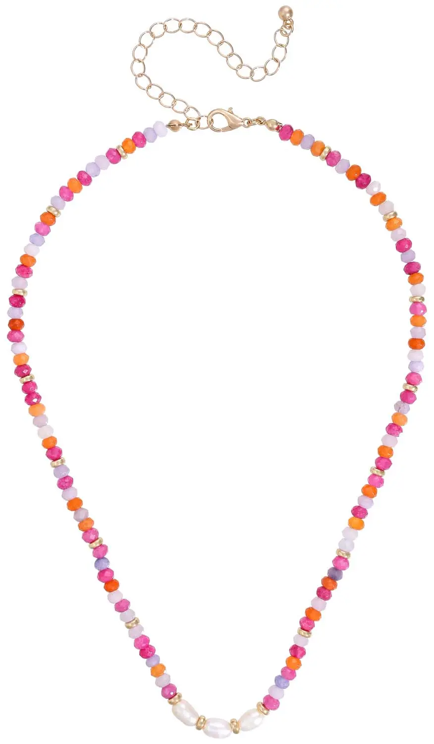 Collar - Pink Jade