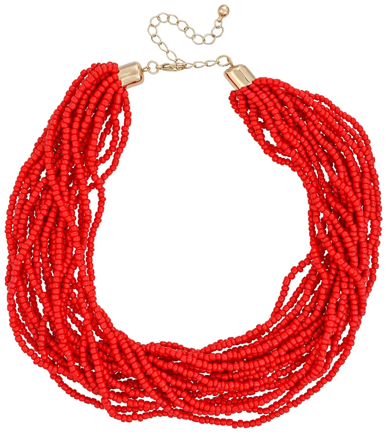 Collier - Red Beads