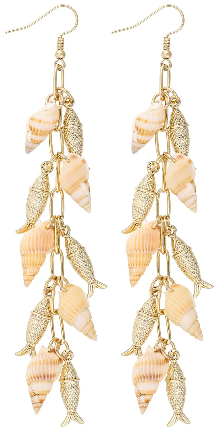 Pendants d'oreilles - Real Shells