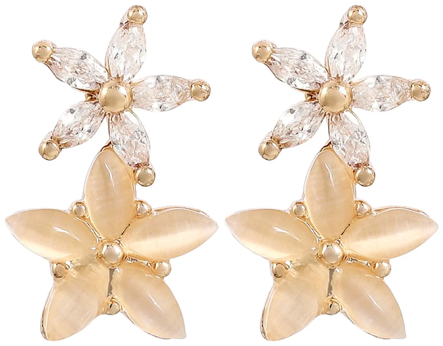 Pendientes - Gold Blossom