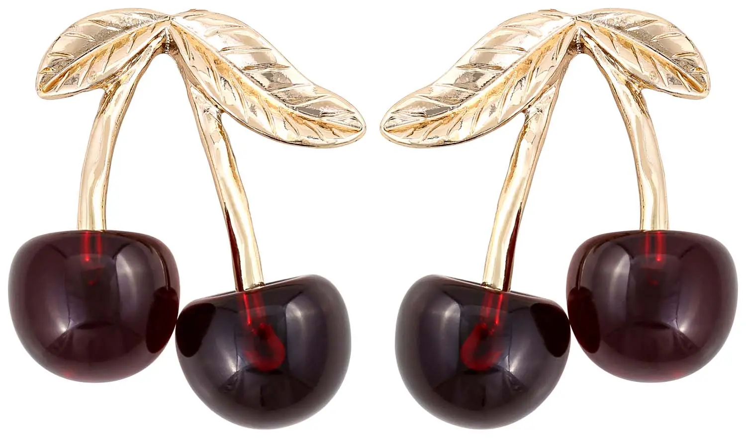 Pendientes - Dark Cherry