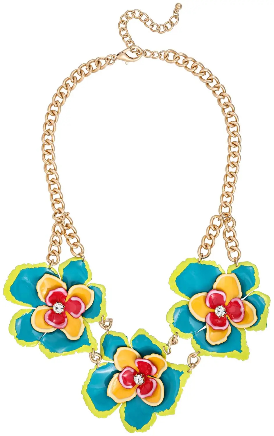 Collier - Rainbow Blossom