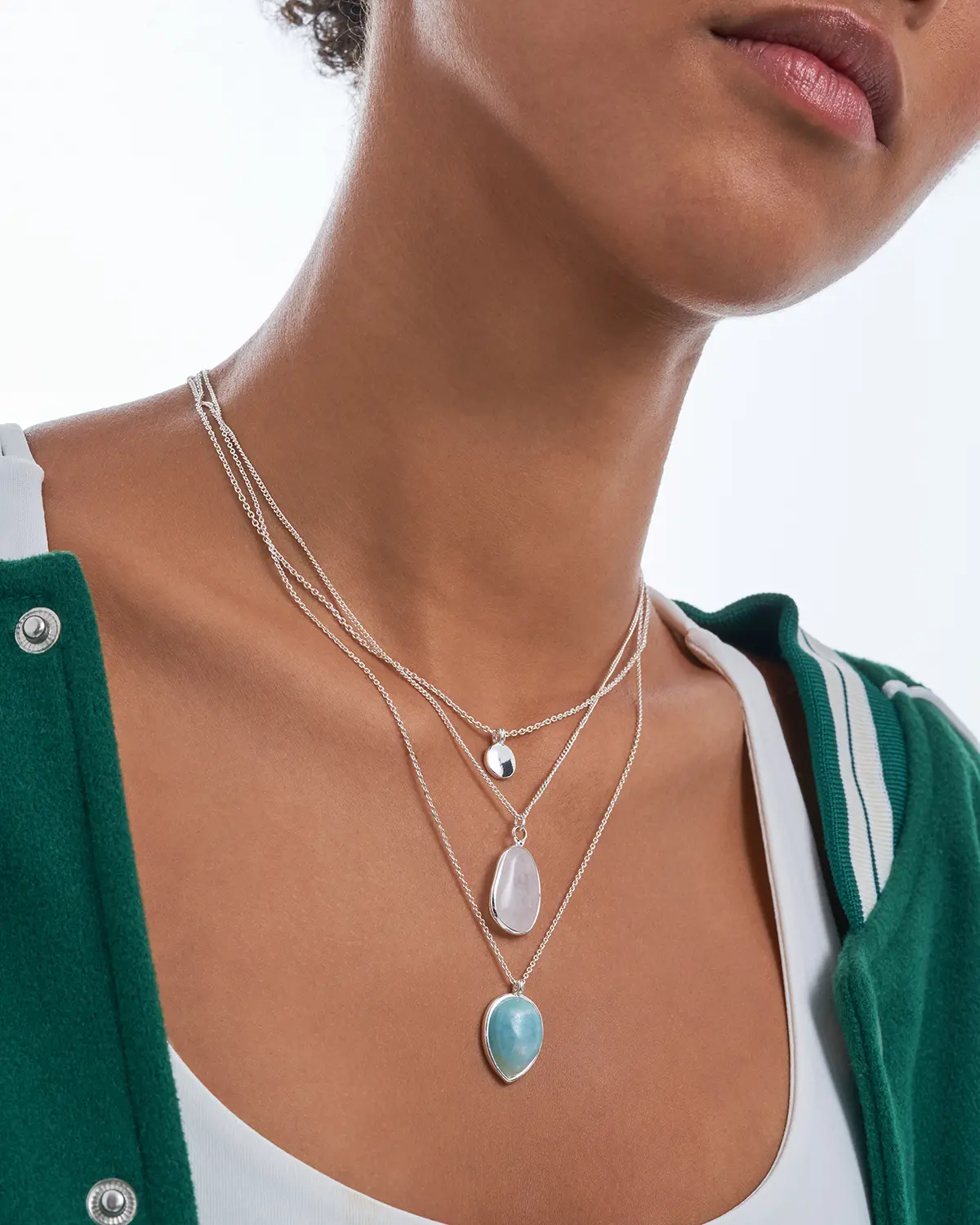 Collier multirangs - Awesome Amazonite