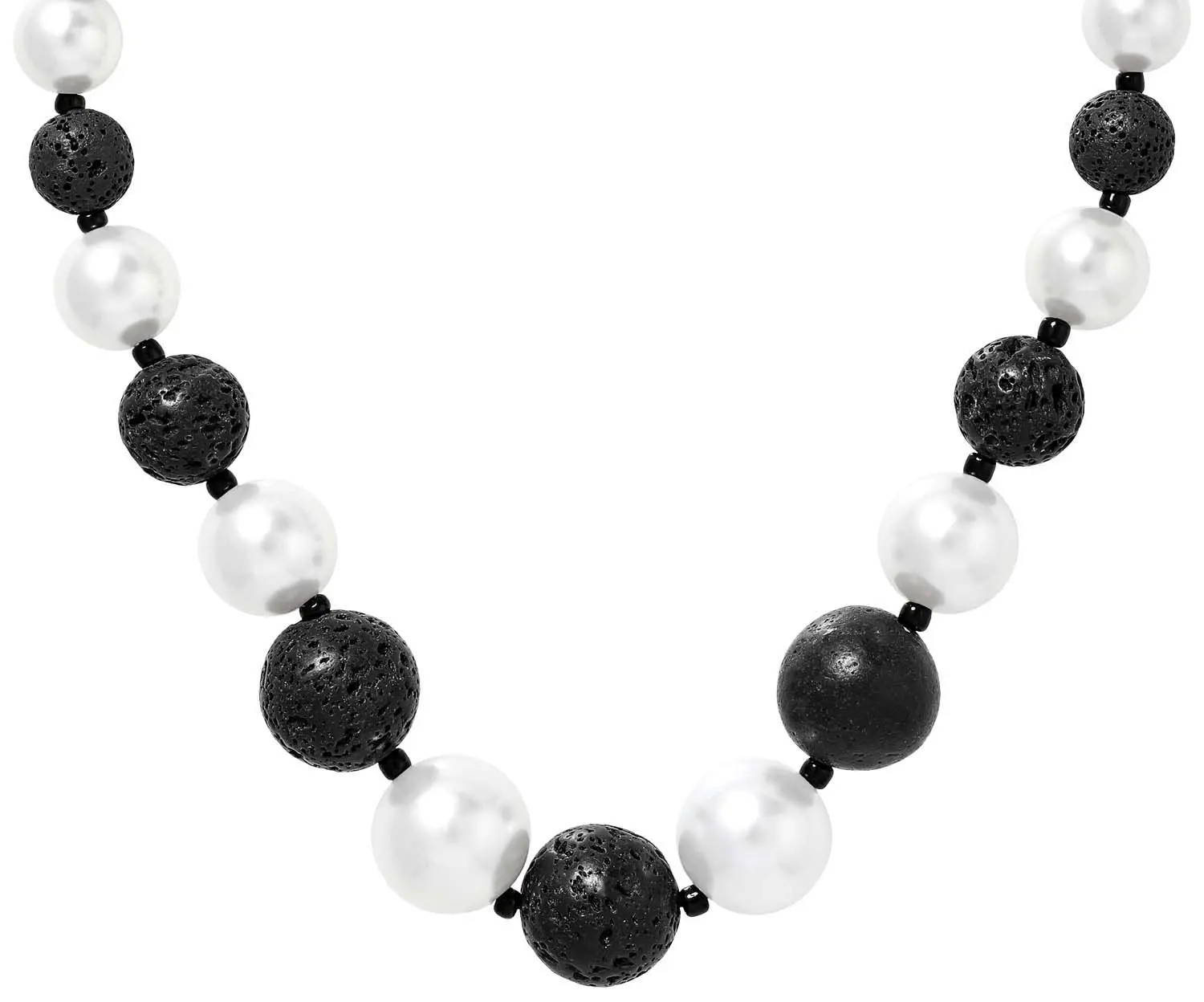 Collar - Lava Stones