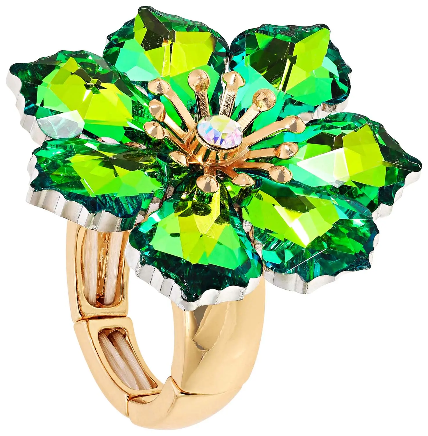 Ring - Green Blossom
