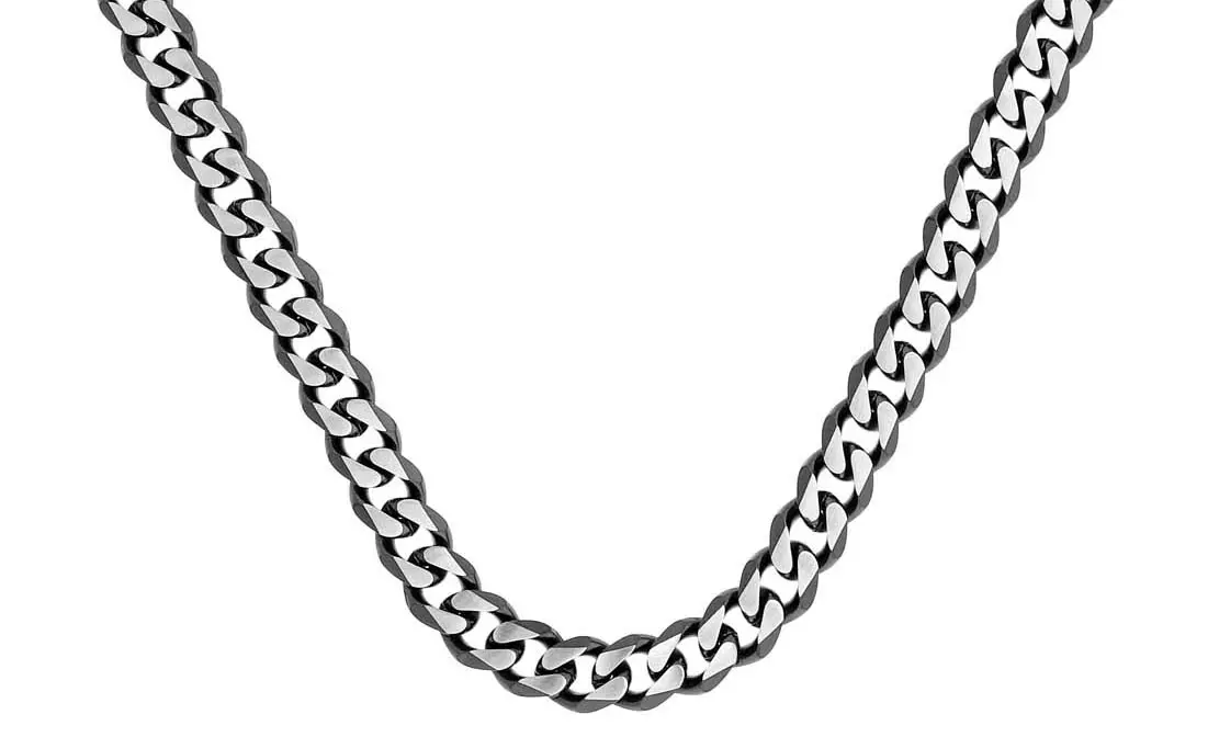 Collier pour homme - Black Steel