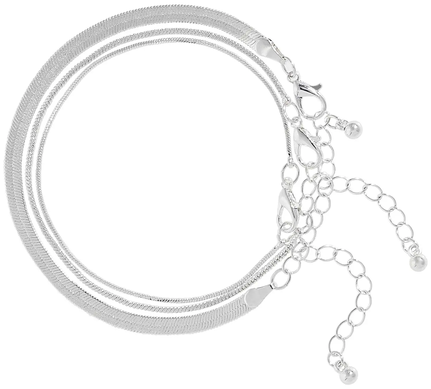 Set di braccialetti - Splendid Silver