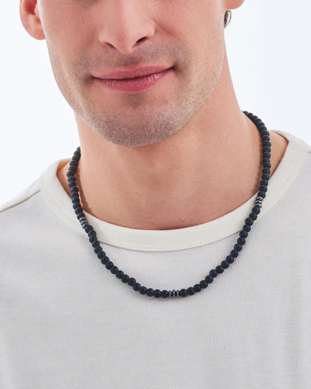 Herren Kette - Black Pearl