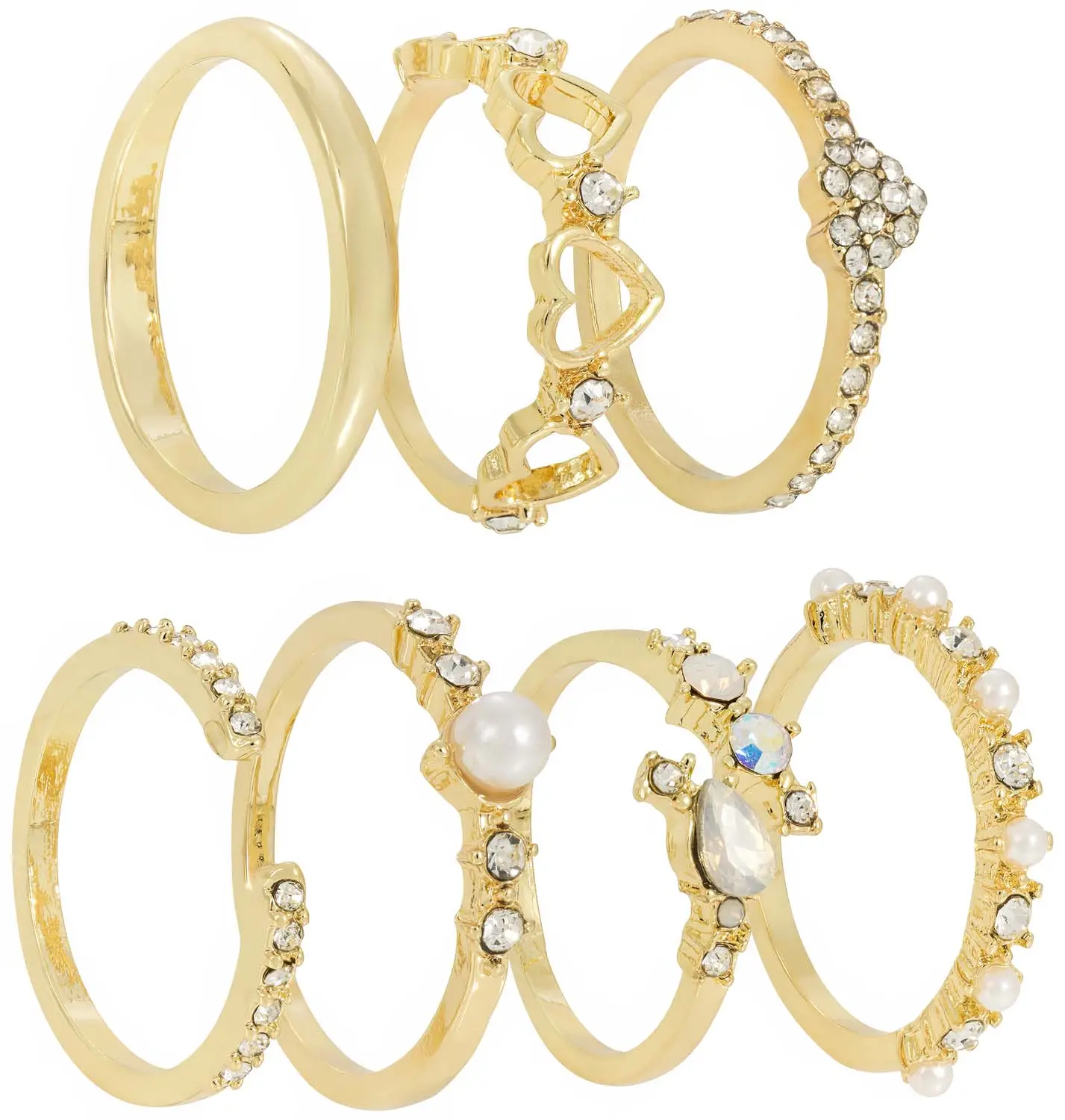 Ringen set - Golden Grace