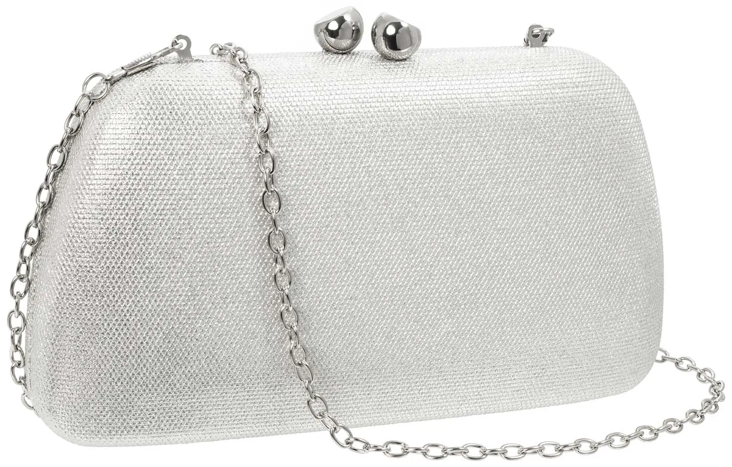 Clutch box - Silver Sparkles