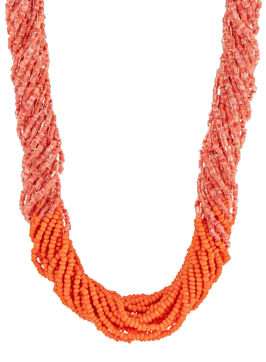 Collar - Orange Beads