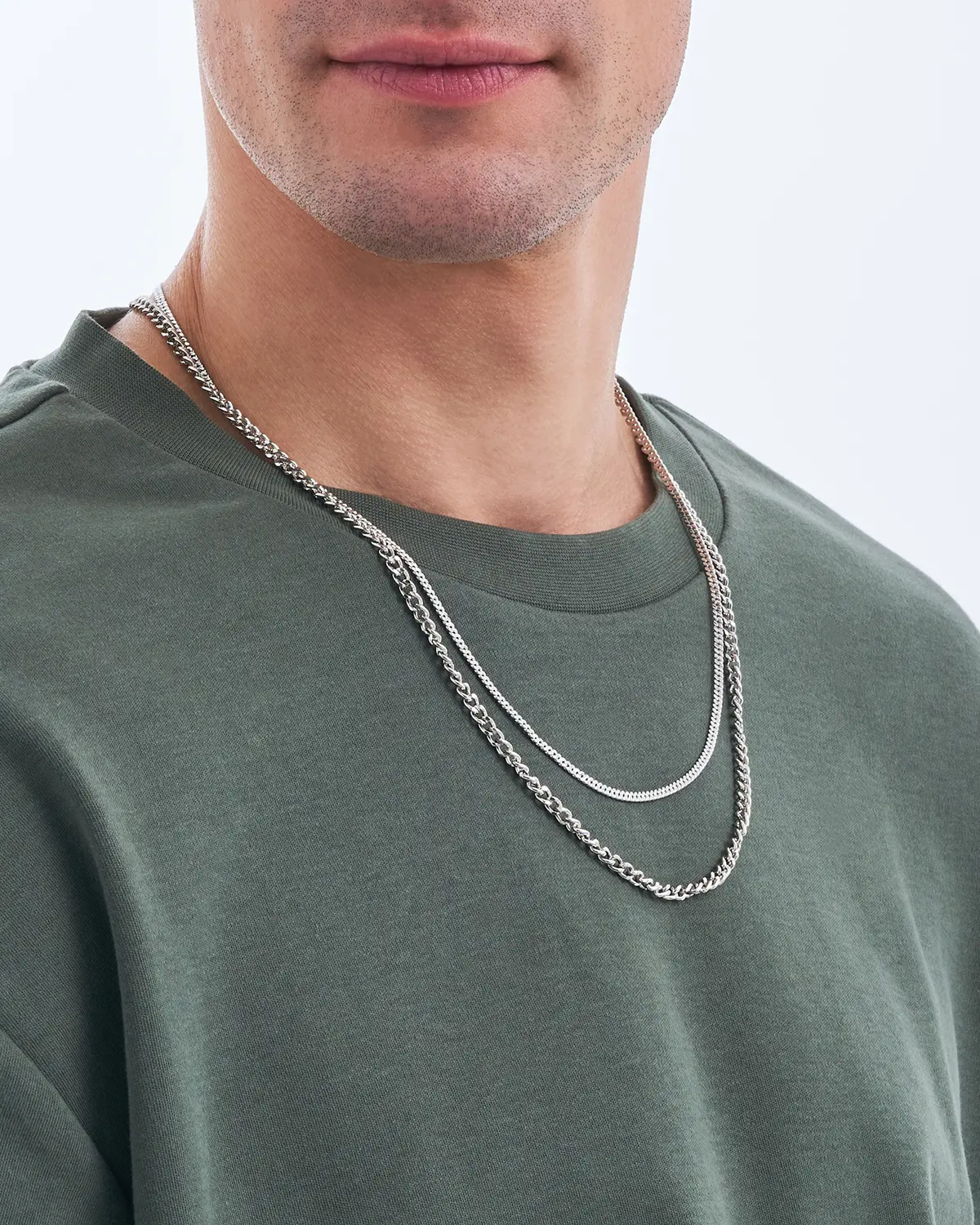 Ensemble de colliers pour hommes - Cool Classic