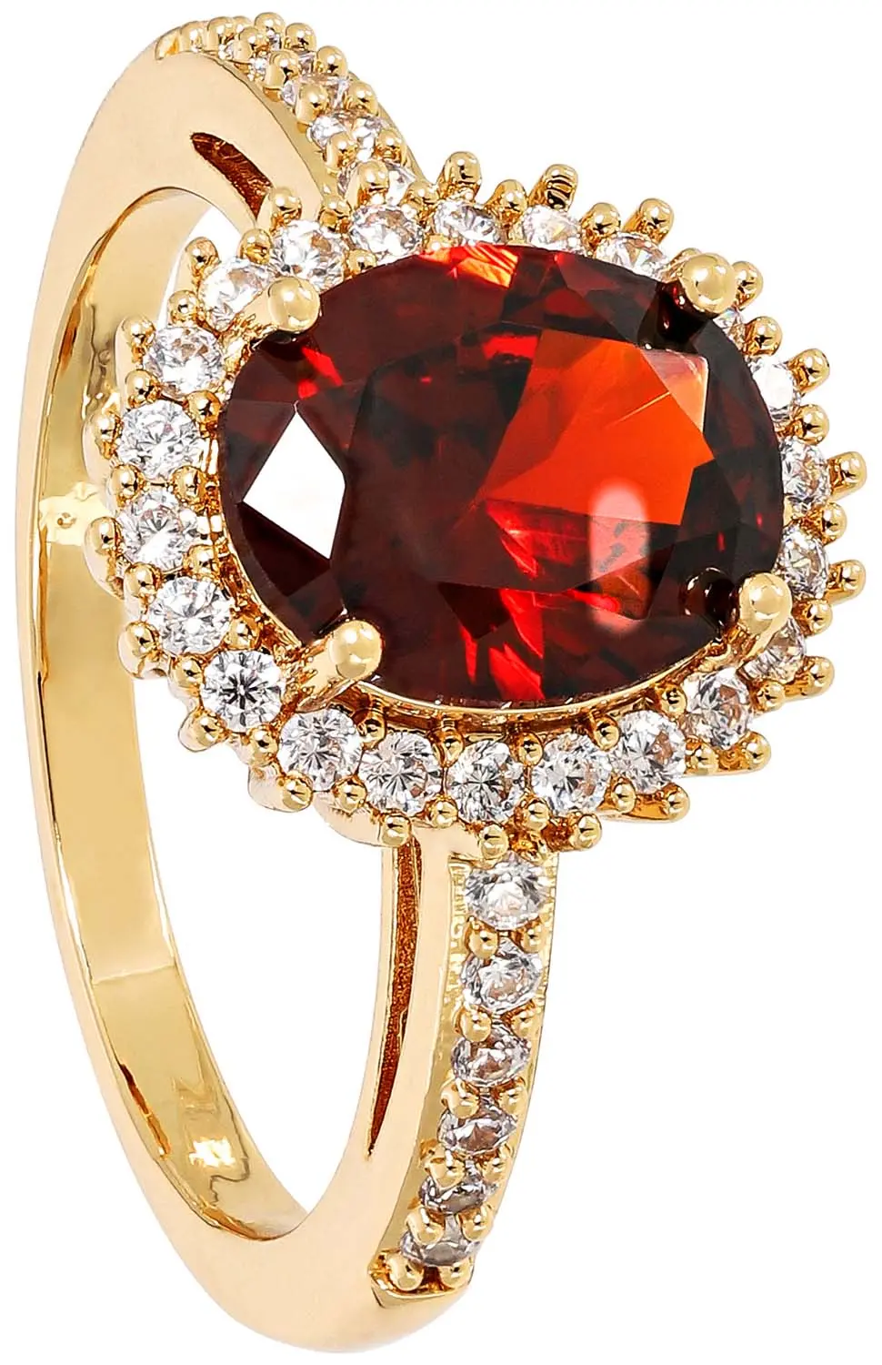 Ring - Red Oval