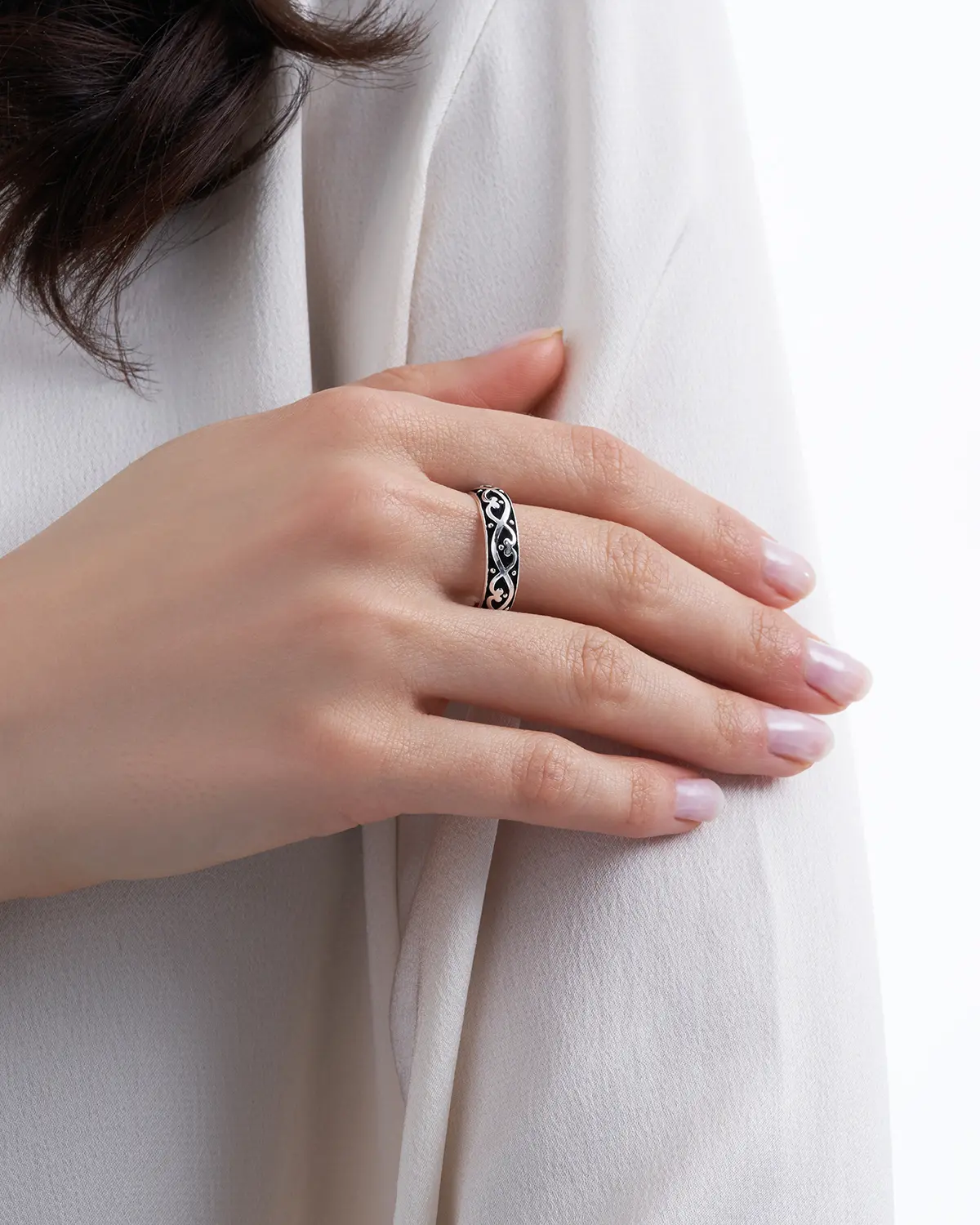 Ring - Silver Tribal