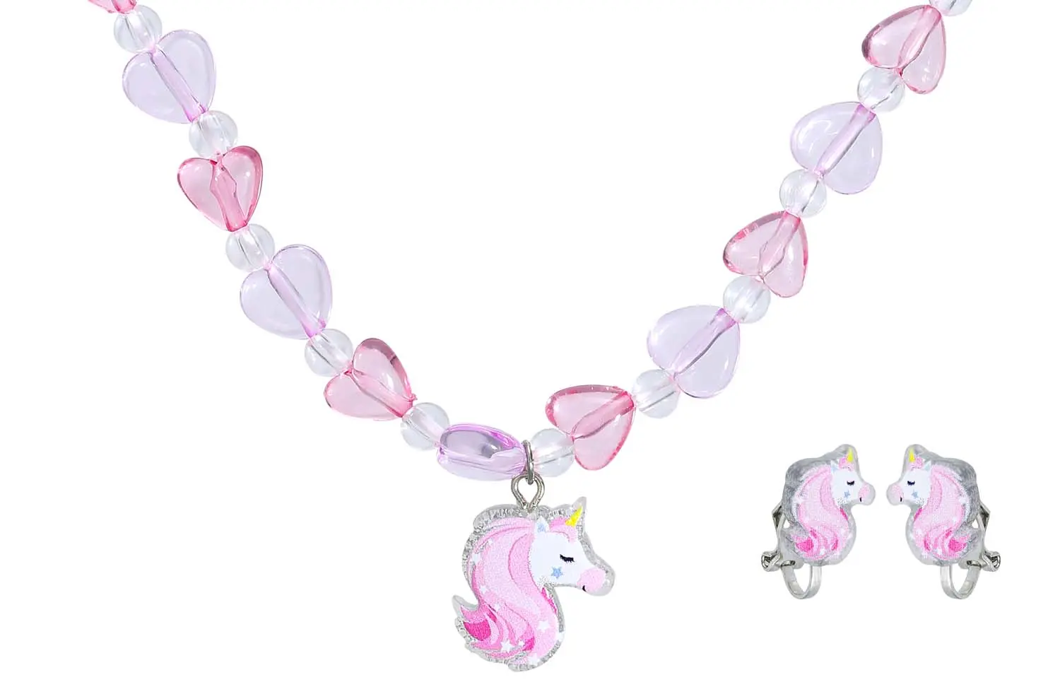 Parure di gioielli per bambini - Pink Hearts