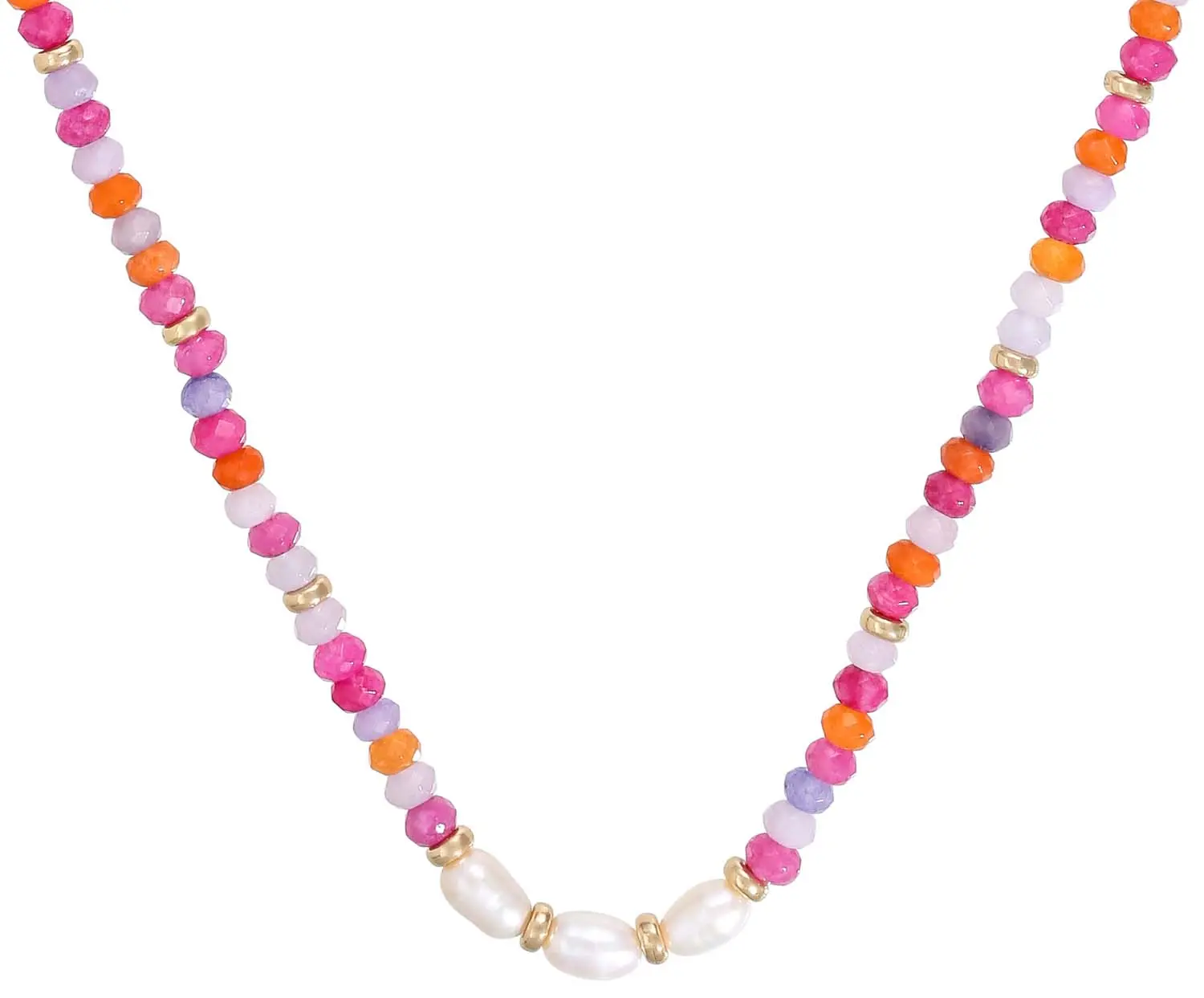 Ketting - Pink Jade