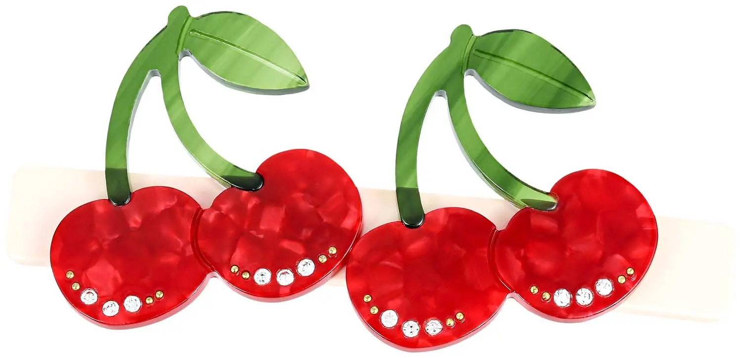 Barrette - Red Cherry