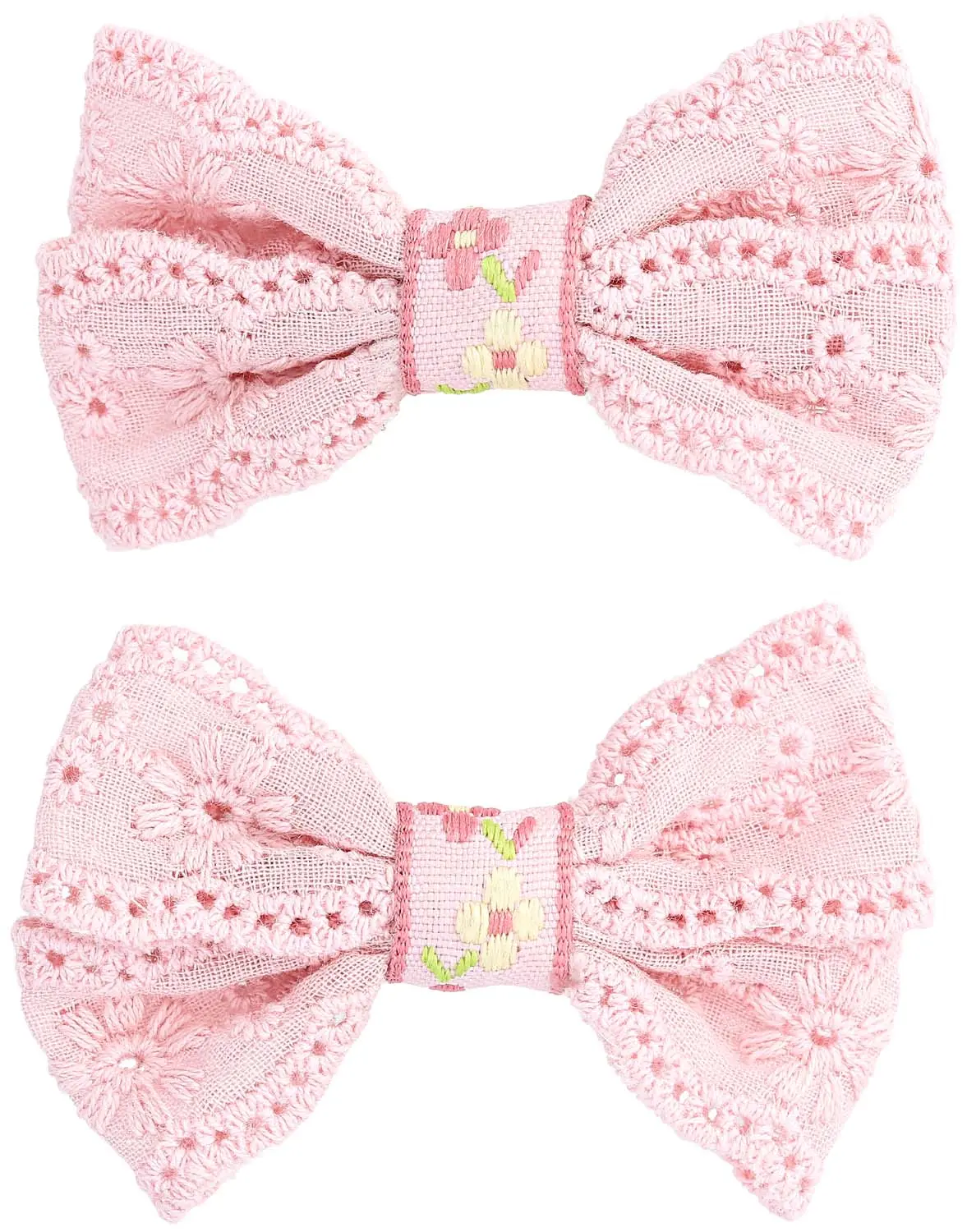 Ensemble de barrettes - Pink Bows