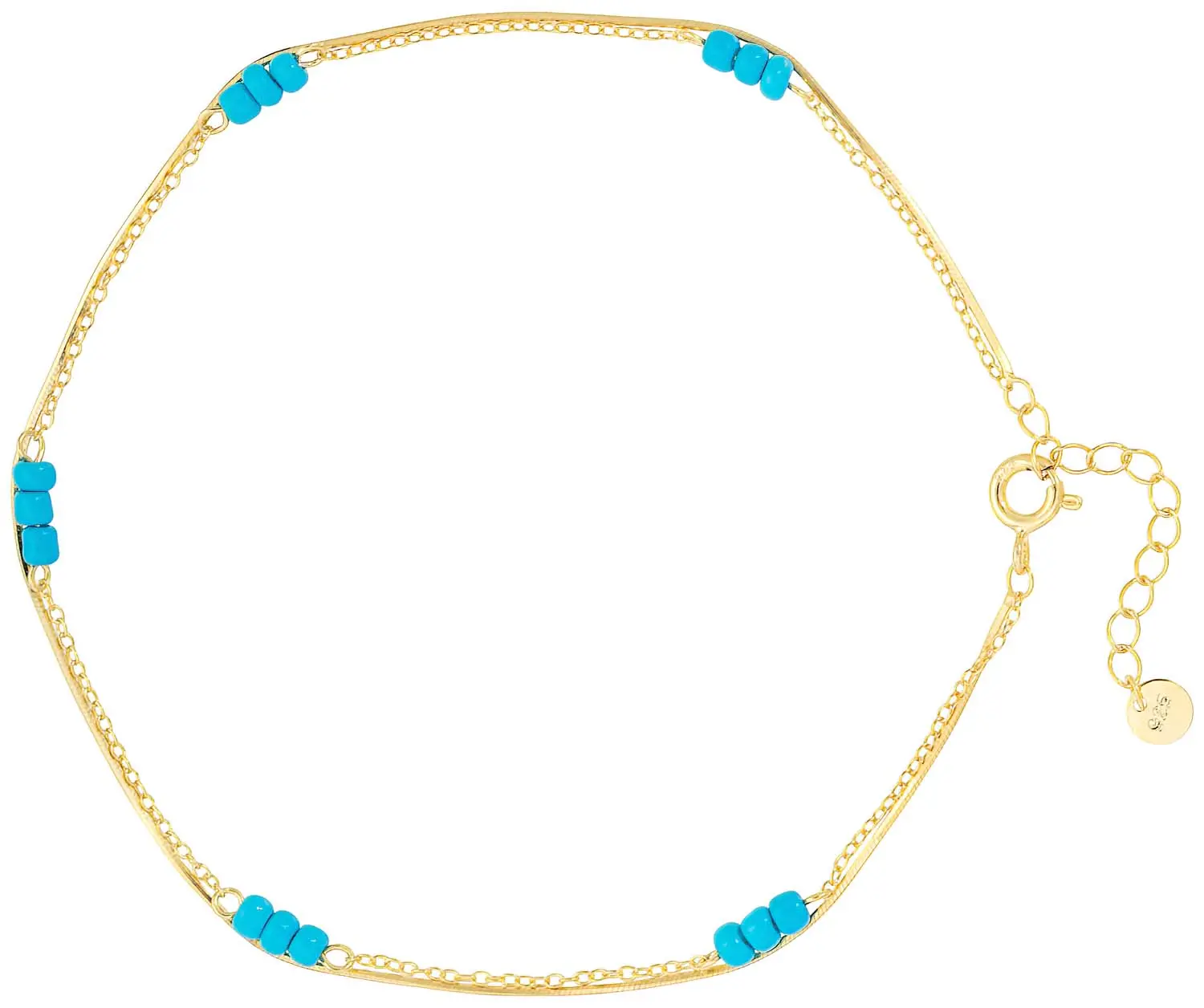 Pulsera tobillera - Ocean Beads